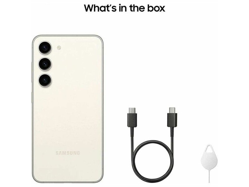 Смартфони Samsung Galaxy S23 5G Сметана 6,1 Смартфони Samsung Galaxy S23 5G Сметана 6,1