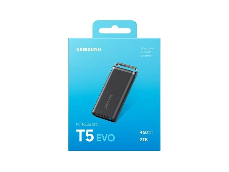 Външен харддиск Samsung T5 EVO 2 TB HDD