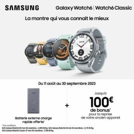 Смарт часовник Samsung Galaxy Watch6 Classic R965 Многоцветен Сребрист