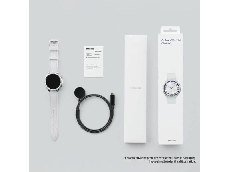Смарт часовник Samsung Galaxy Watch6 Classic R965 Многоцветен Сребрист