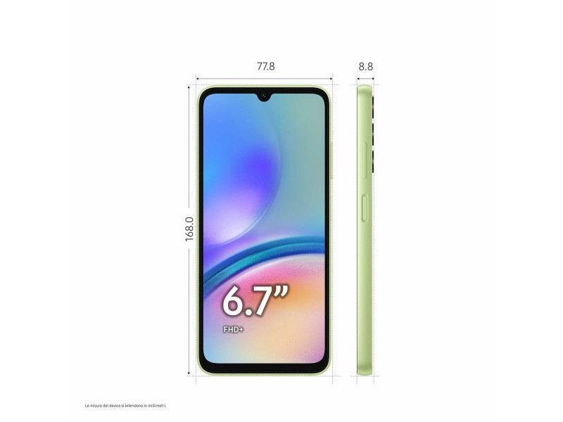 Смартфони Samsung Galaxy A05s 6,7
