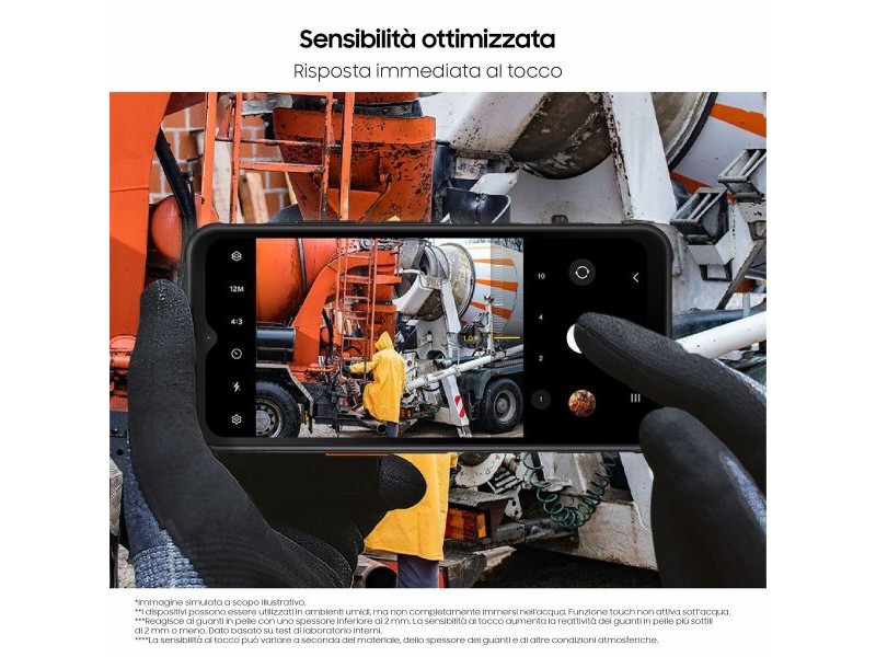 Смартфони Samsung SM-G556BZKDEUE Octa Core 6 GB RAM 128 GB Черен 6,6