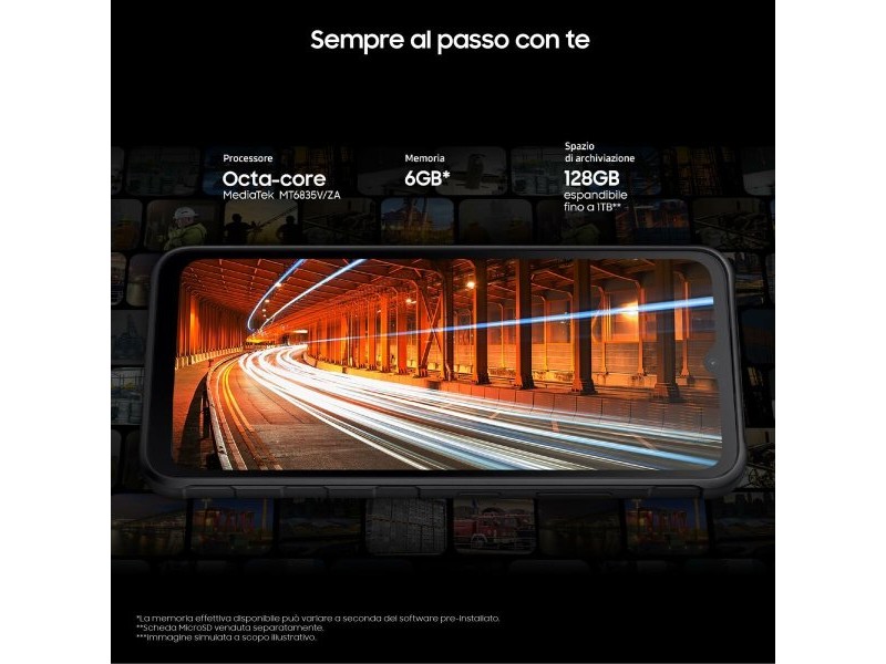 Смартфони Samsung SM-G556BZKDEUE Octa Core 6 GB RAM 128 GB Черен 6,6