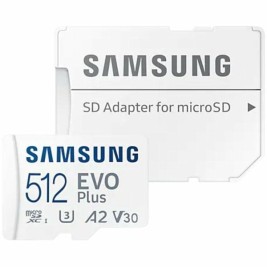 Mикро SD карта памет с адаптер Samsung EVO Plus 2023 512 GB