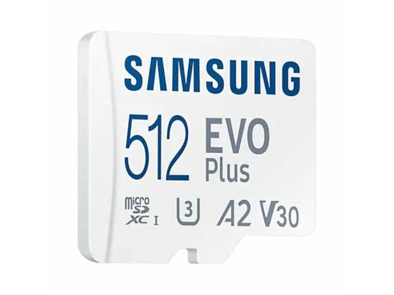 Mикро SD карта памет с адаптер Samsung EVO Plus 2023 512 GB