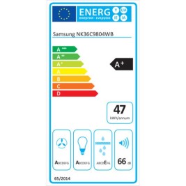Конвенционален абсорбатор Samsung NK36C9804WBUR Черен
