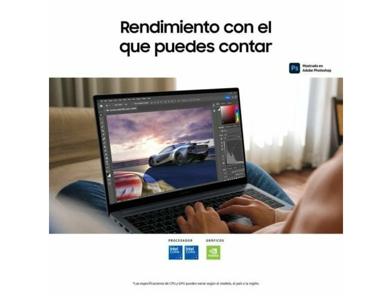 Лаптоп Samsung Galaxy Book4 C7-150U Испанска Qwerty 15,6