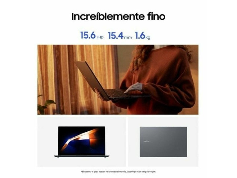 Лаптоп Samsung Galaxy Book4 C7-150U Испанска Qwerty 15,6
