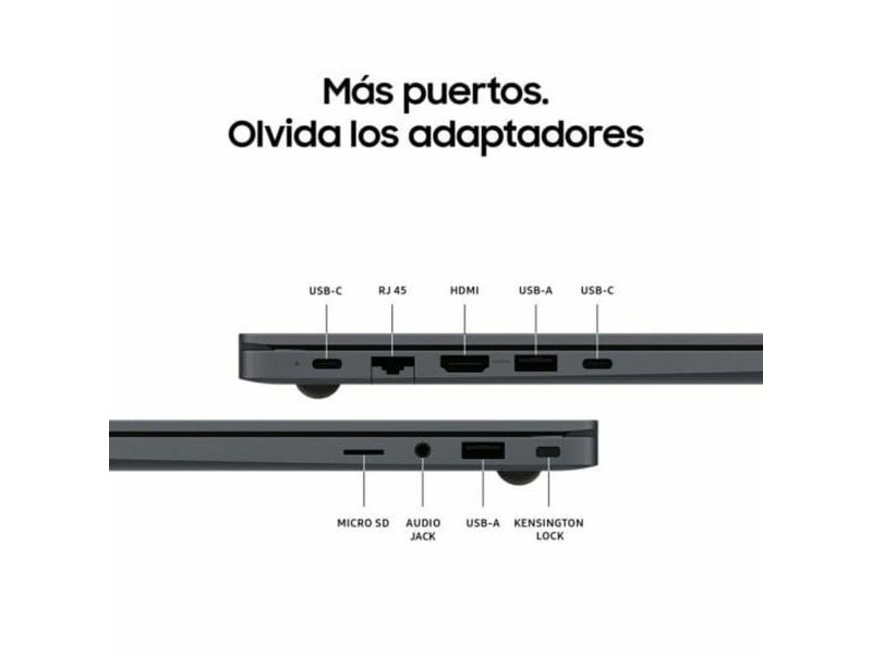 Лаптоп Samsung Galaxy Book4 C7-150U Испанска Qwerty 15,6