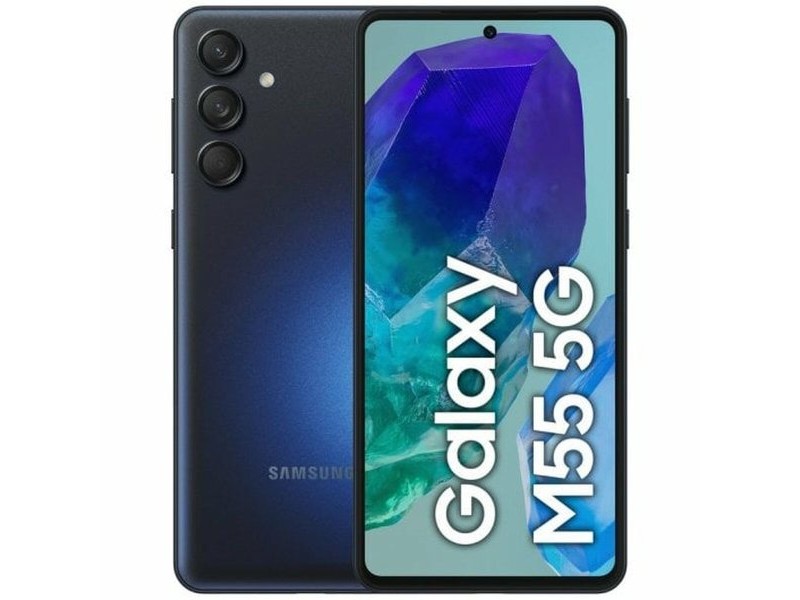 Смартфони Samsung Galaxy M55 5G Octa Core 8 GB RAM 256 GB Черен