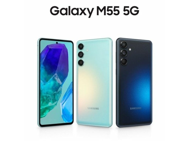 Смартфони Samsung Galaxy M55 5G Octa Core 8 GB RAM 256 GB Черен