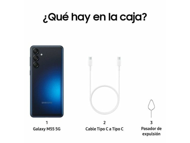 Смартфони Samsung Galaxy M55 5G Octa Core 8 GB RAM 256 GB Черен