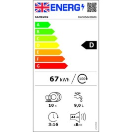 Съдомиялна Samsung DW50DG450B00ET 45 cm
