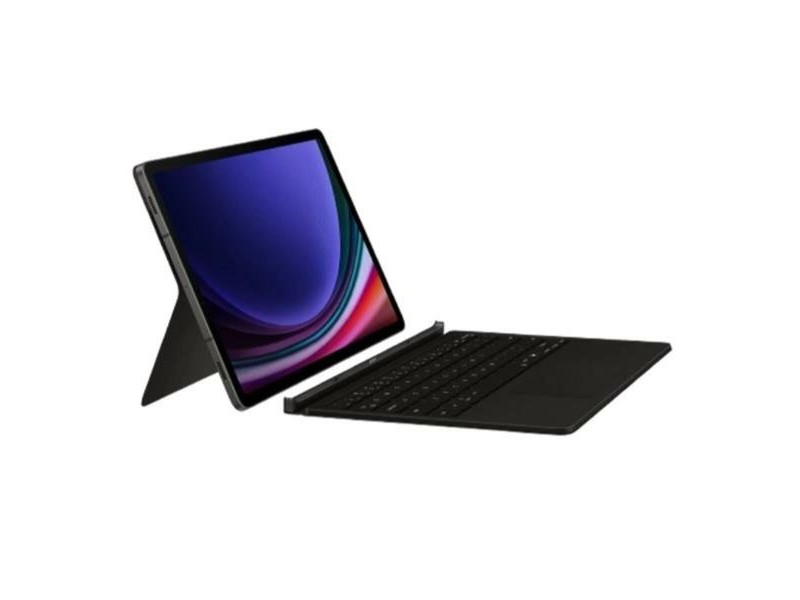 Клавиатура Samsung EF-DX725BBEGES Черен Испанска Qwerty