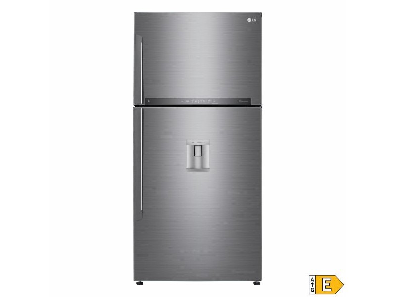 Комбиниран хладилник LG GTF916PZPED 184 630 L Стомана Платина
