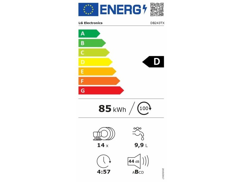 Съдомиялна LG DB243TX