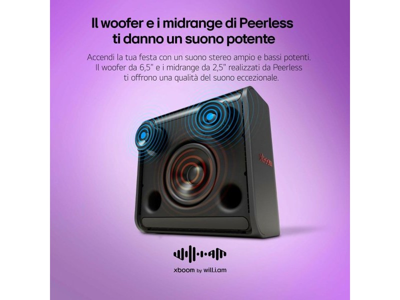 Колони LG STAGE 301 120 W Черен