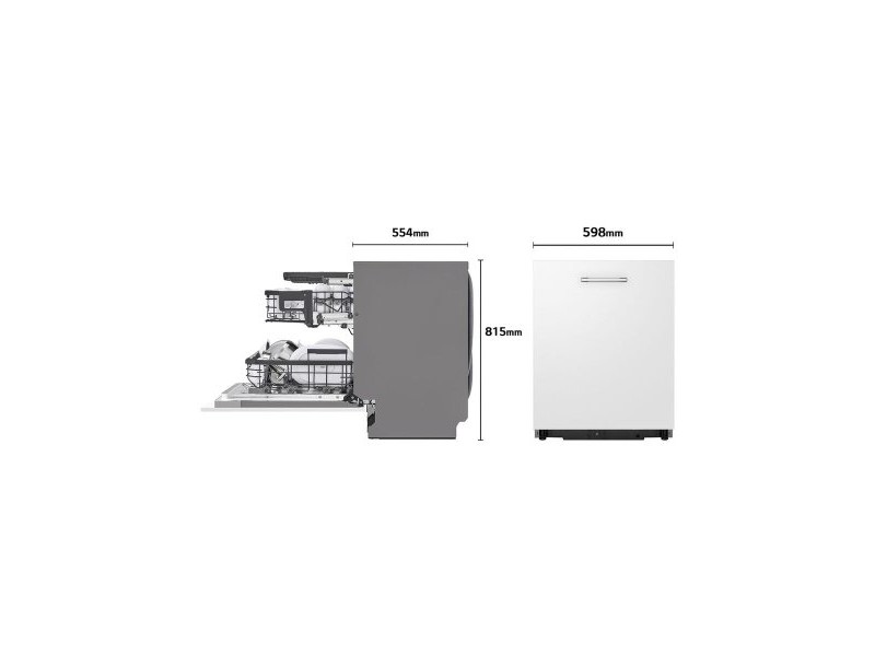 Съдомиялна LG DB597TXS