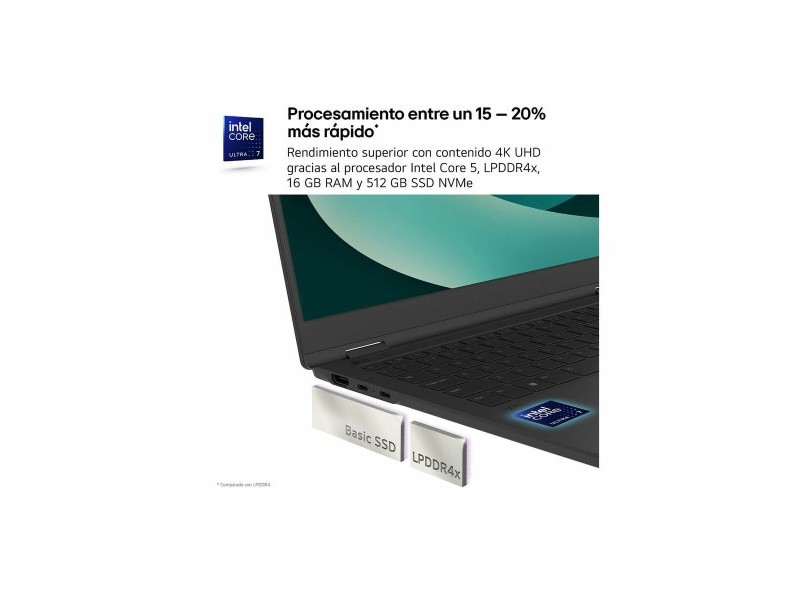 Лаптоп LG 16Z90RU-G.AP55B 16