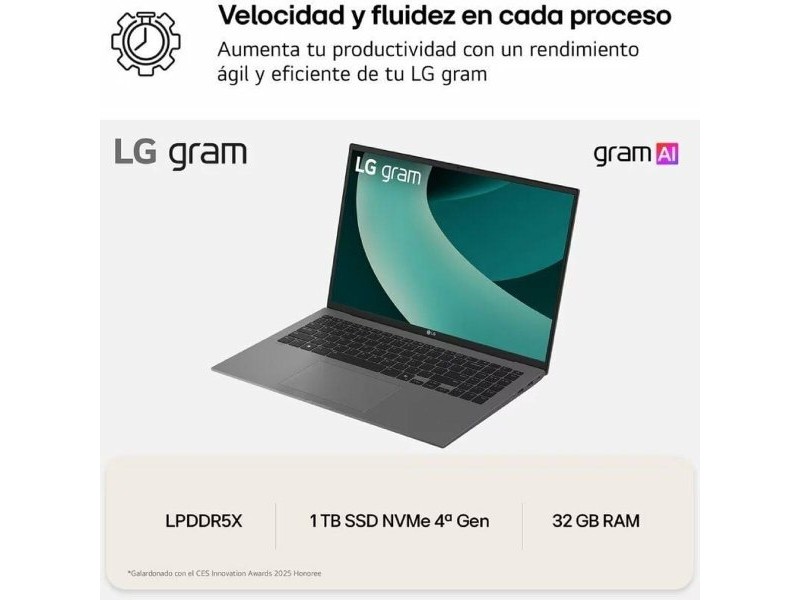 Лаптоп LG 16Z90TL-G.AU88B 16