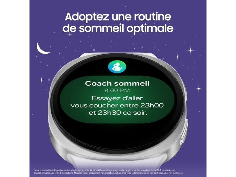Смарт часовник Samsung Watch8 Бял Сребрист 1,3