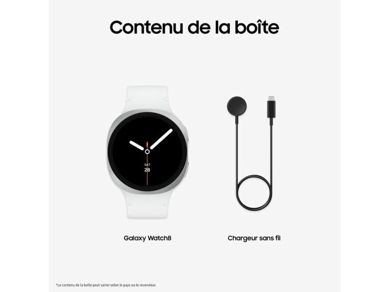 Смарт часовник Samsung Galaxy Watch8 Сребрист 1,5'' Ø 44 mm