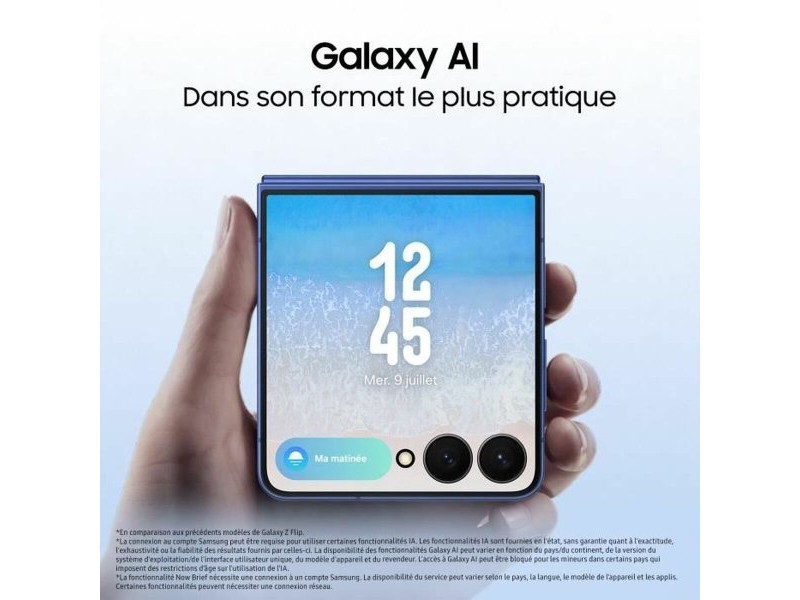 Смартфони Samsung SM-F766BZKHEUB 12 GB RAM 512 GB Черен 6,8