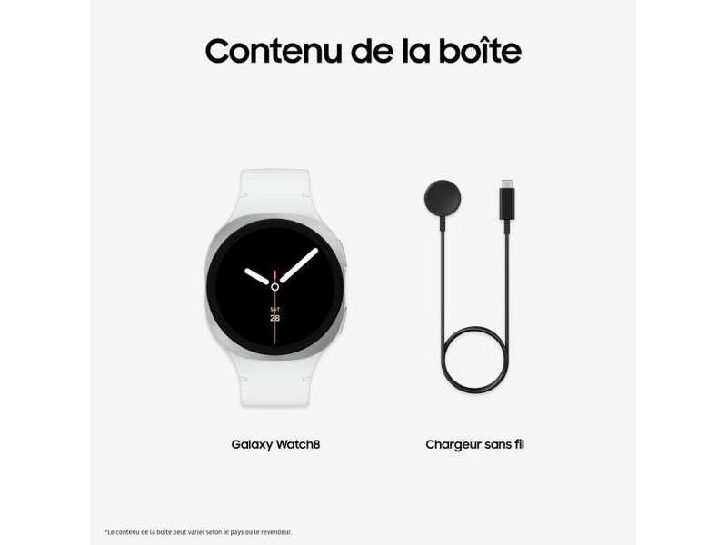 Смарт часовник Samsung Бял Сребрист 1,3