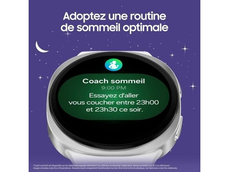 Смарт часовник Samsung Бял Сребрист 1,3