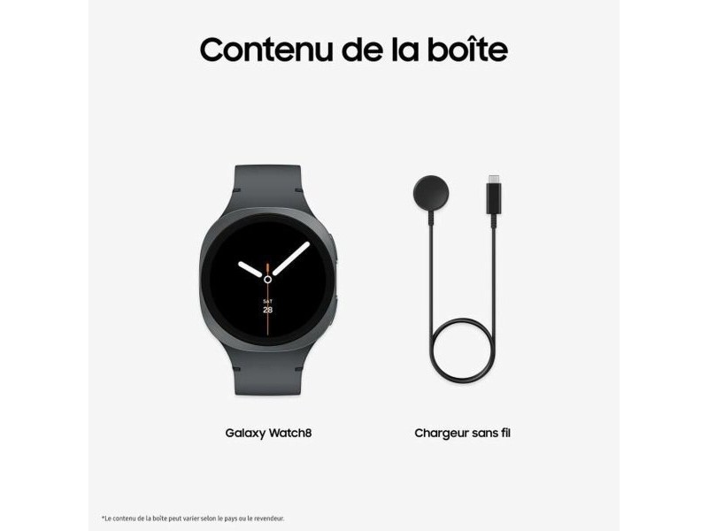 Смарт часовник Samsung Watch8 Черен Графит 1,3