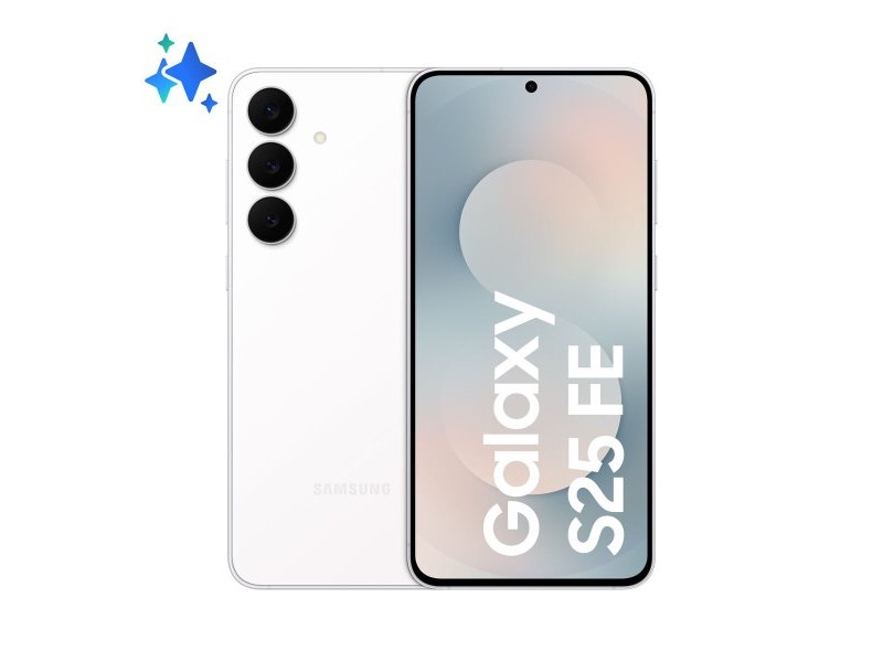 Смартфони Samsung Galaxy S25 FE Octa Core 8 GB RAM 128 GB Бял 6,7