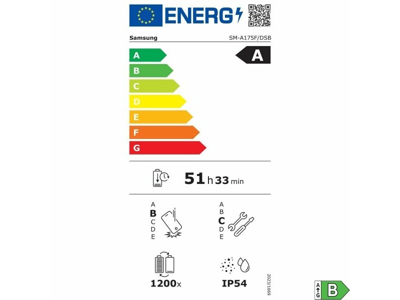 Смартфони Samsung A17 BLACK 6,7