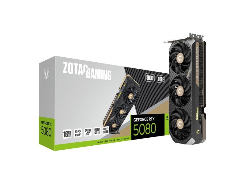 Графична карта Zotac GeForce GEFORCE RTX 5080 16 GB GDDR7