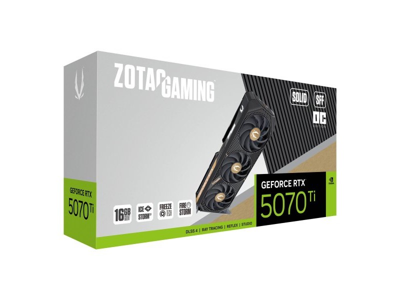Графична карта Zotac ZT-B50710J3-10P nvidia geforce rtx 5070 ti 16 GB GDDR7