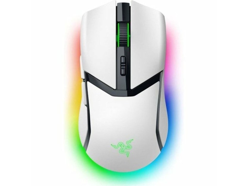 LED мишка за игра Razer RZ01-04660200-R3G1 30000 dpi Бял Черен