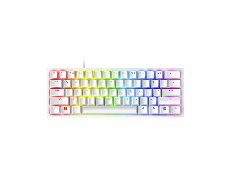 Клавиатура за игри Razer Huntsman Mini Бял Испанска Qwerty Клавиатура за игри Razer Huntsman Mini Бял Испанска Qwerty