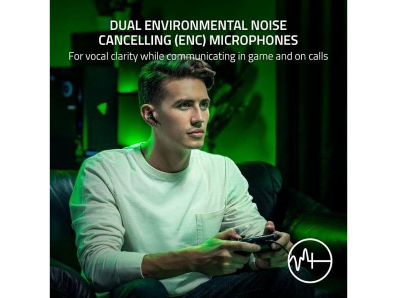 Малки Блутут Слушалки Razer RZ12-03820200-R3U1 Черен