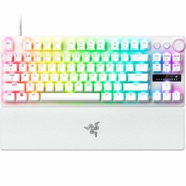 Клавиатура Razer Huntsman V3 Pro Бял Испанска Qwerty