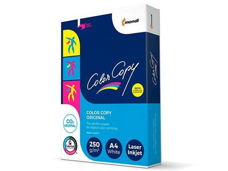 Хартия за Печат Color Copy 8687A25 A4 125 Листи Бял Сатиниран