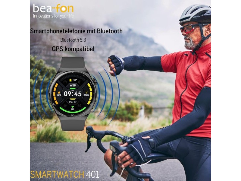 Смарт часовник beafon WATCH 401 43 mm 1,43