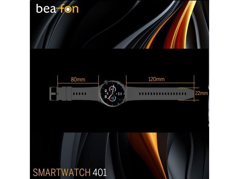 Смарт часовник beafon WATCH 401 43 mm 1,43