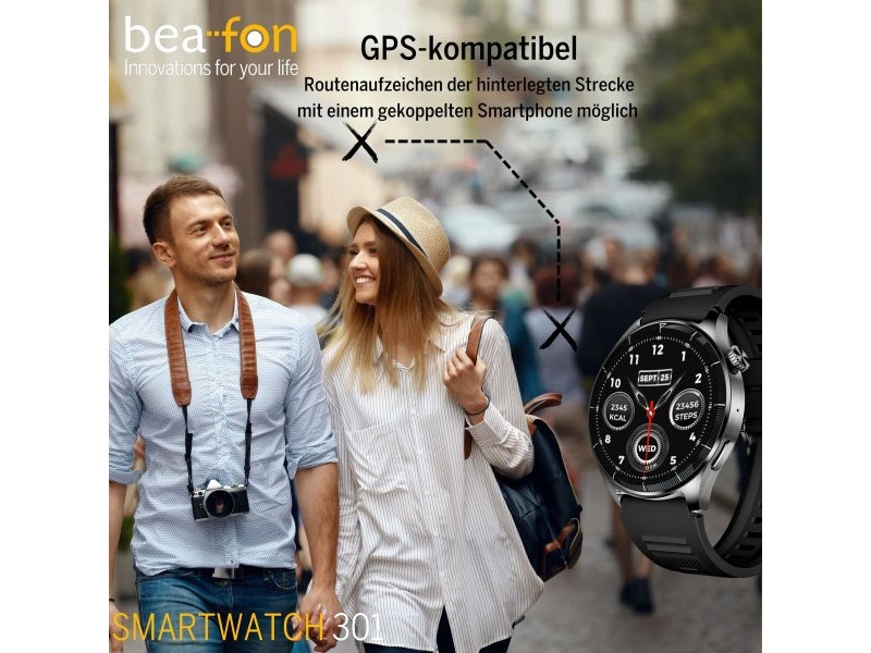Смарт часовник beafon WATCH 301 44 mm 1,45
