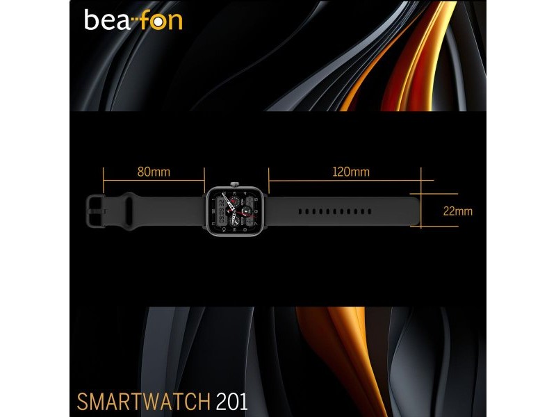 Смарт часовник beafon WATCH 201 1,85