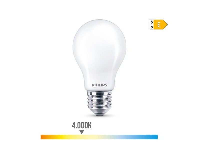 LED крушка Philips Standard E 8,5 W E27 1055 lm Ø 6 x 10,4 cm (4000 K)