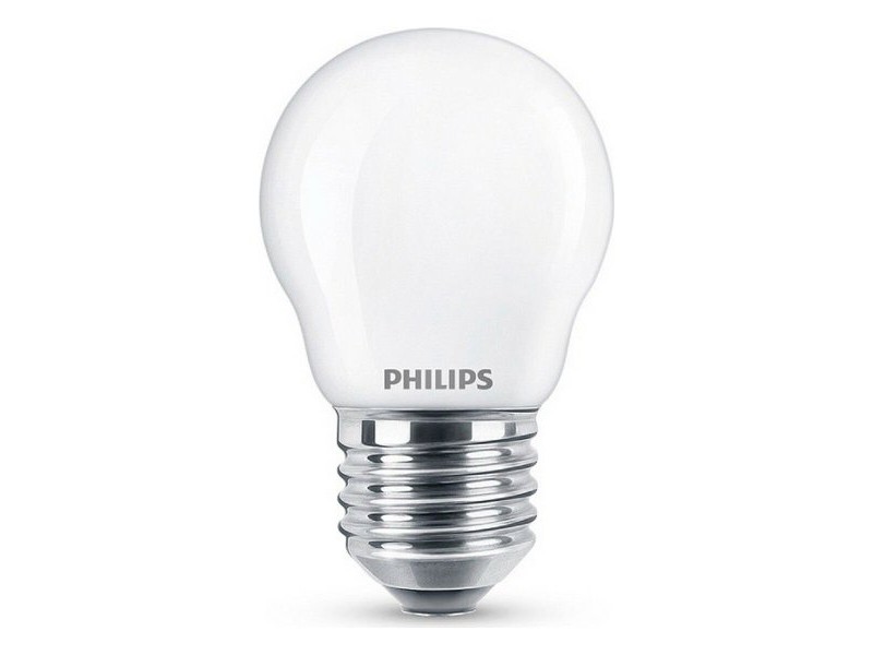 LED крушка Philips Сферичен E 6,5 W E27 806 lm 4,5 x 7,8 cm (4000 K)