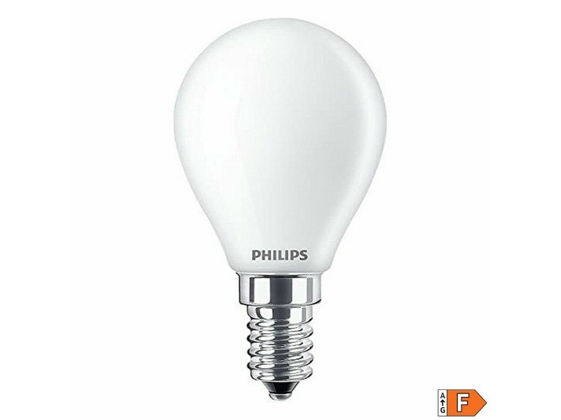 LED крушка Philips F 4,3 W E14 470 lm 4,5 x 8,2 cm (6500 K)
