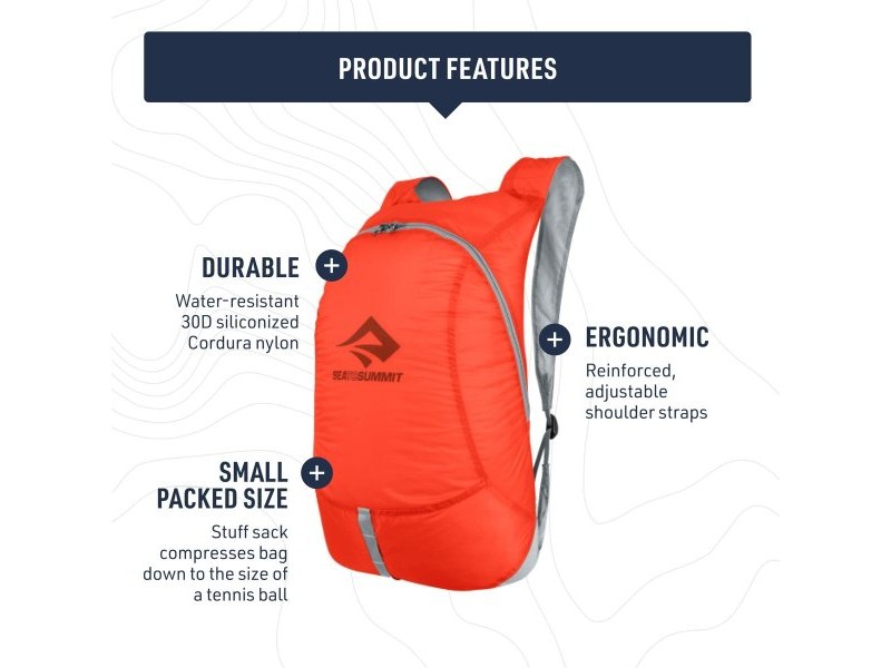 Планинска раница Sea to Summit Ultra-Sil Day Pack Син (Син)