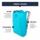 Планинска раница Sea to Summit Ultra-Sil Dry Day Pack Оранжев Сребрист 22 L