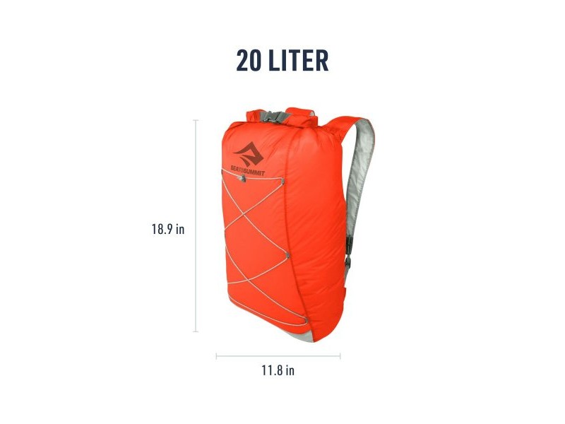 Планинска раница Sea to Summit Ultra-Sil Dry Day Pack Оранжев Сребрист 22 L