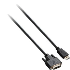 Кабел HDMI към DVI V7 V7E2HDMIDVID-02M Черен 2 m